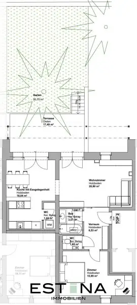 Exklusive 3-Zimmer-Wohnung in Schönbrunn-Nähe
