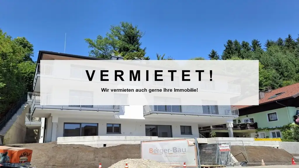 VERMIETET - Exklusive 3-Zi-Neubauwohnung mit See- und Bergblick in Mondsee-Tiefgraben