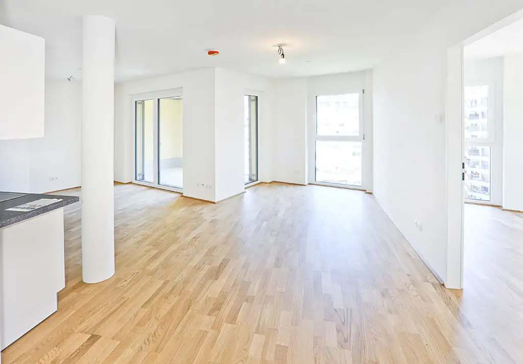 Moderne 3-Zimmer-Neubauwohnung - Citynähe mit Freifläche