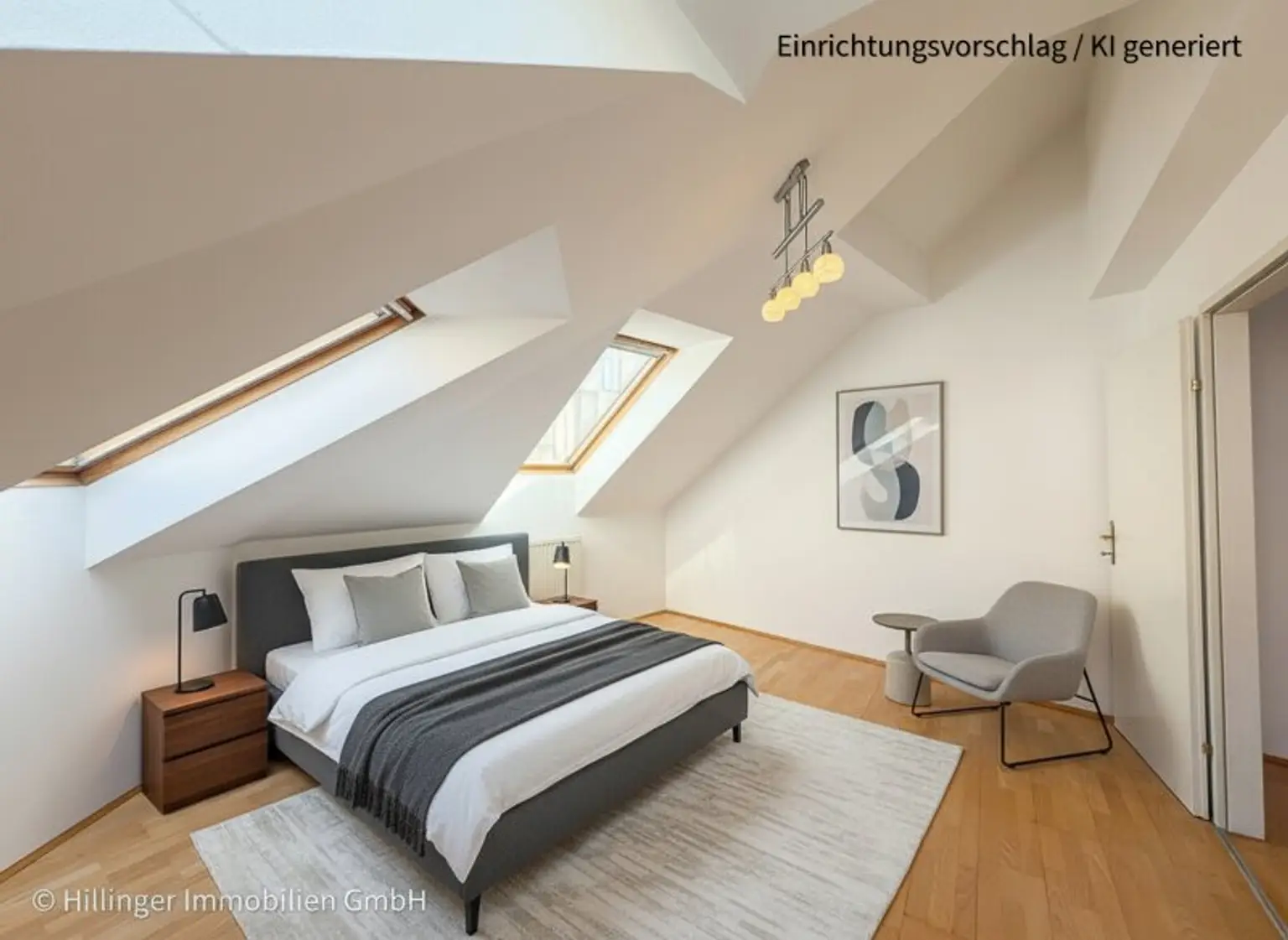 Charmante, helle Dachgeschoßwohnung in Toplage nahe Floridsdorfer Spitz