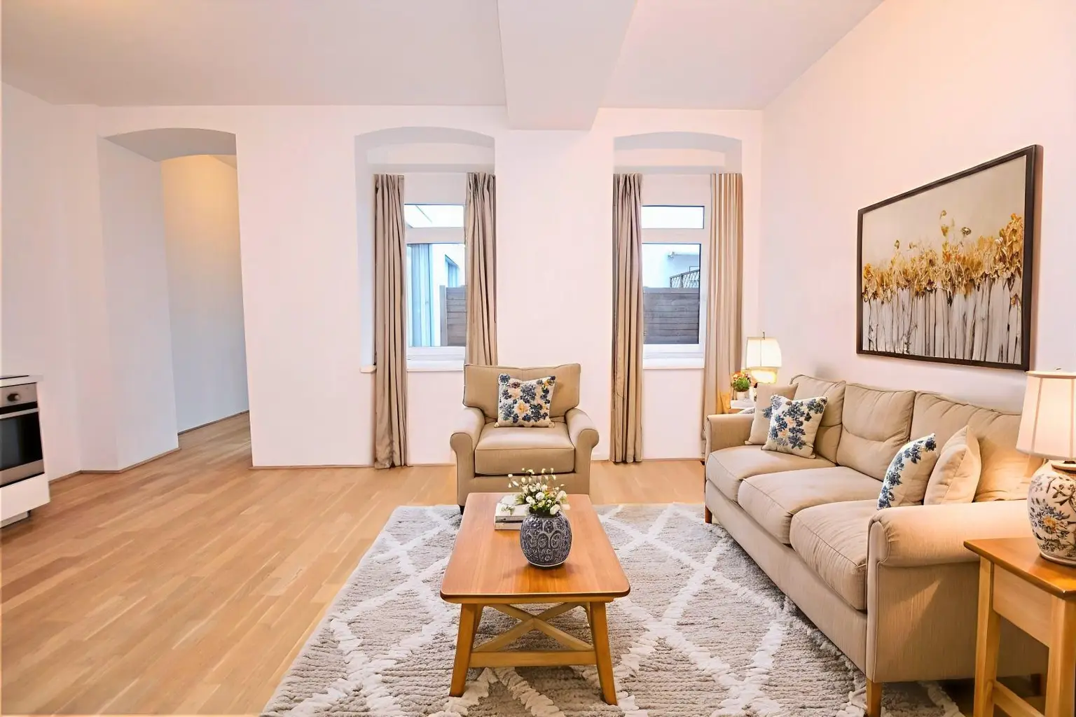 2-Zimmer-Stadtwohnung mit Freifläche – zentral und ruhig gelegen