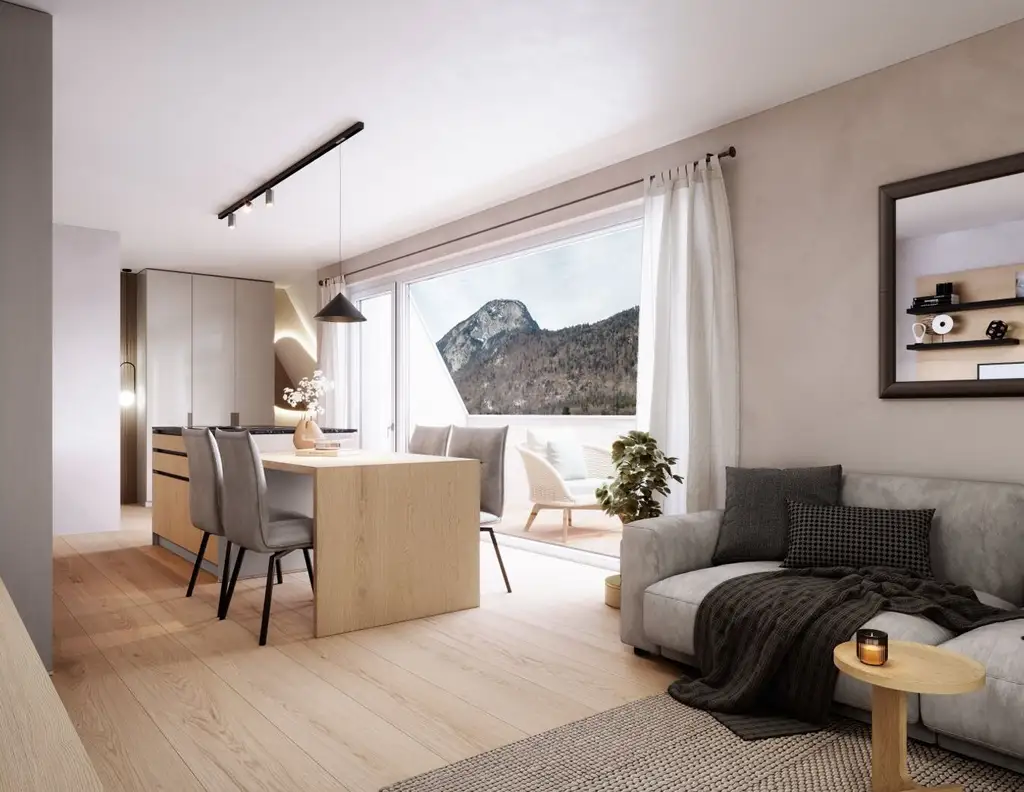 Dachgeschosswohnung 2-Zimmer, provisionsfrei