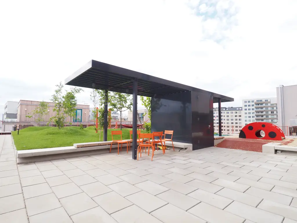 Sonnwendviertel: Wunderbare Wohnung mit drei Balkonen im MIO-HOCHHAUS