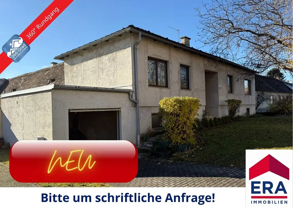 Einfamilienhaus mit Terrasse und Keller in ruhiger Lage von Neudorf im Weinviertel