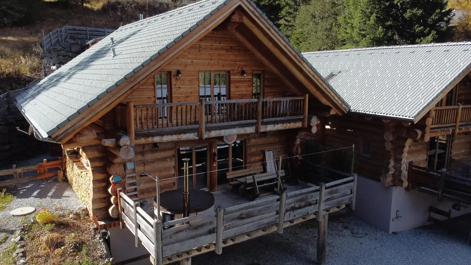 Chalet Golden Eagle im Sommer