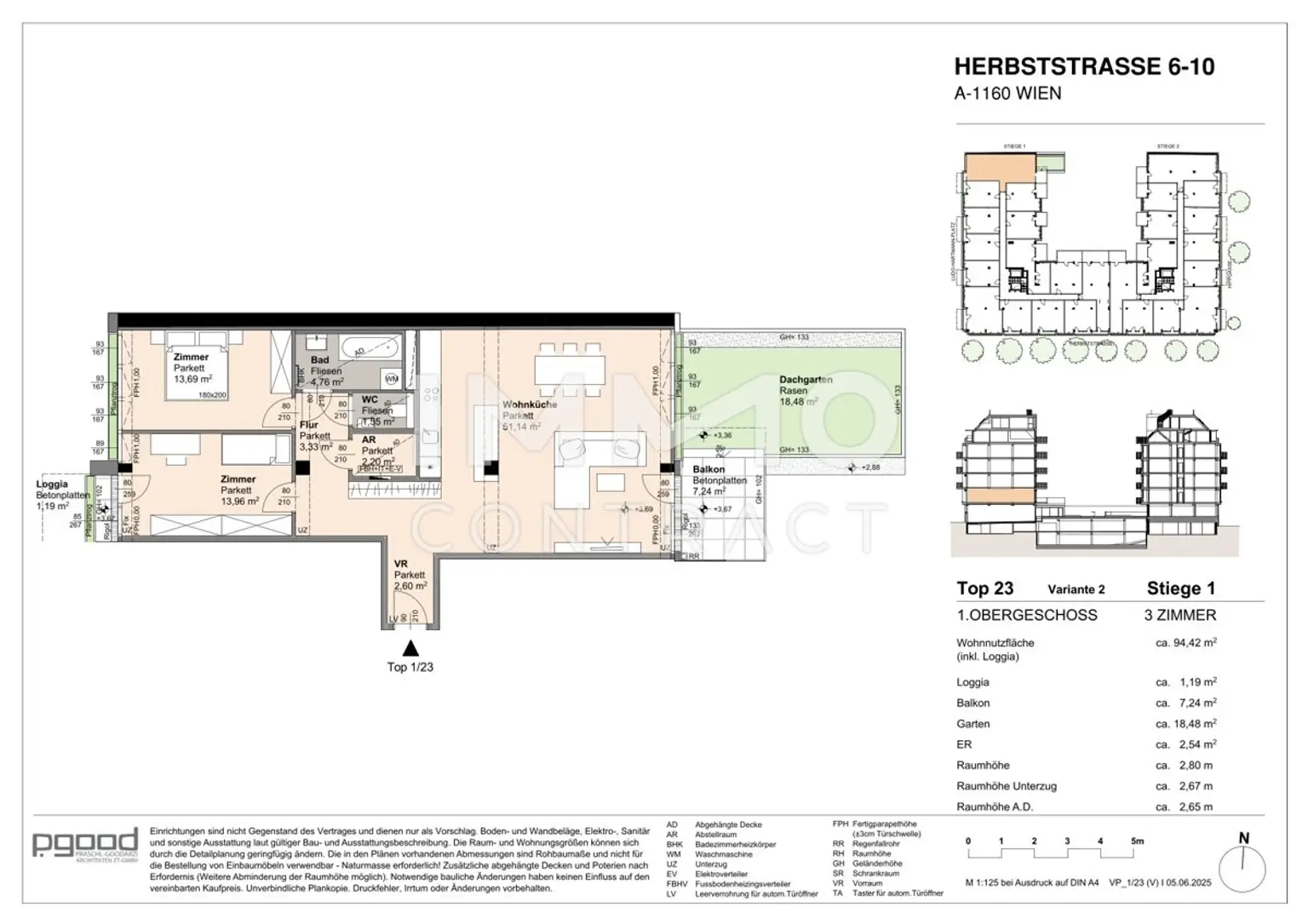 NEU: Gemütliche Vierzimmer-Wohnung mit Eigengarten - Wohnen am Park