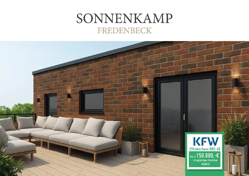 KfW40QNG: Penthousewohnung mit Dachterrasse