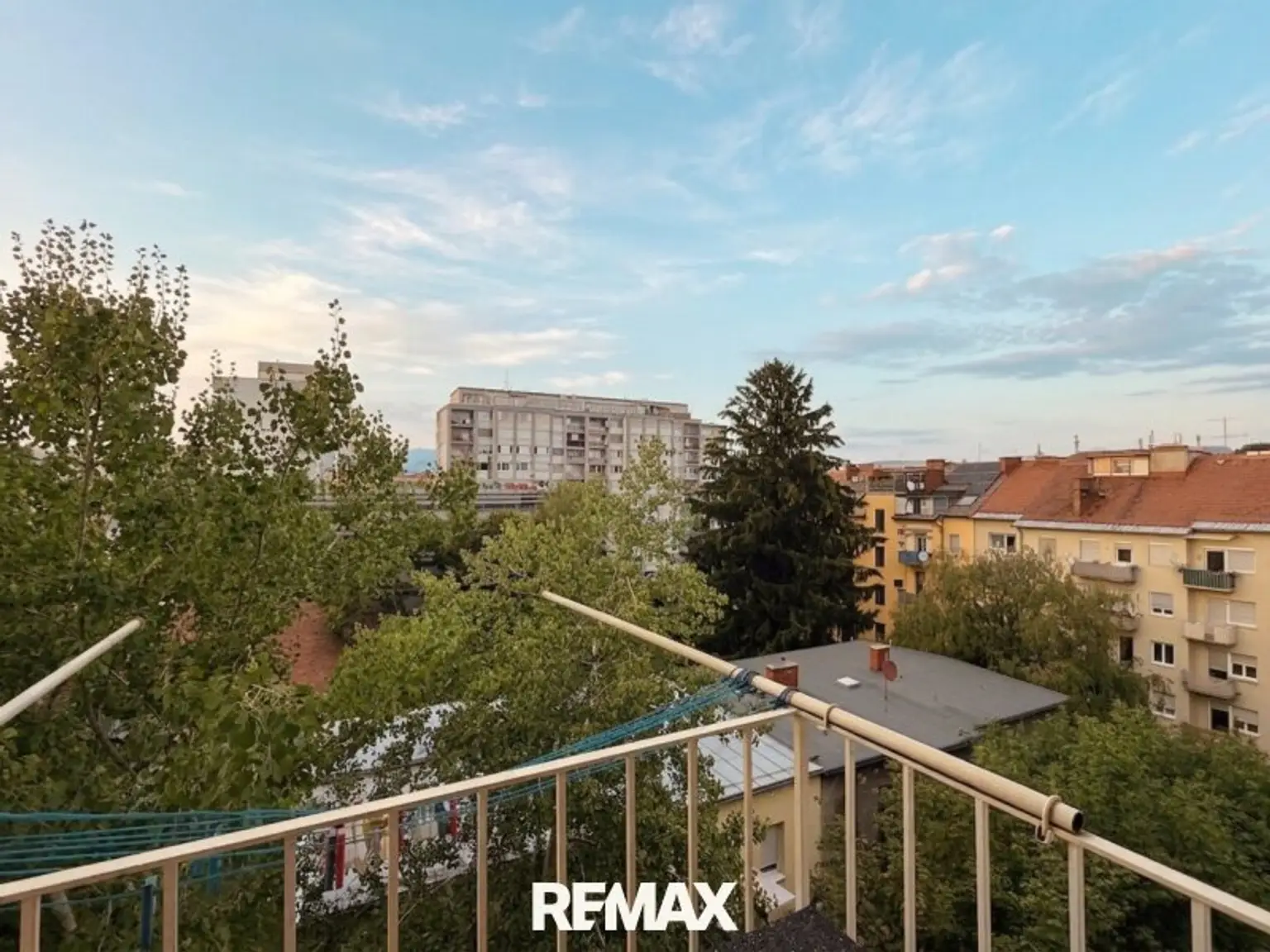 Aussicht Balkon Küche