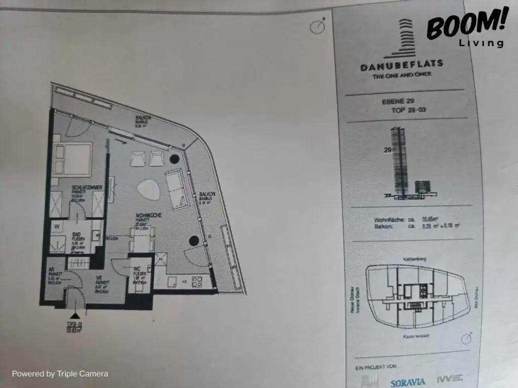 Danubeflats – Österreichs höchstes Wohnhochhaus mit atemberaubendem Ausblick, exklusivem Spa und urbanem Luxus direkt an der Neuen Donau