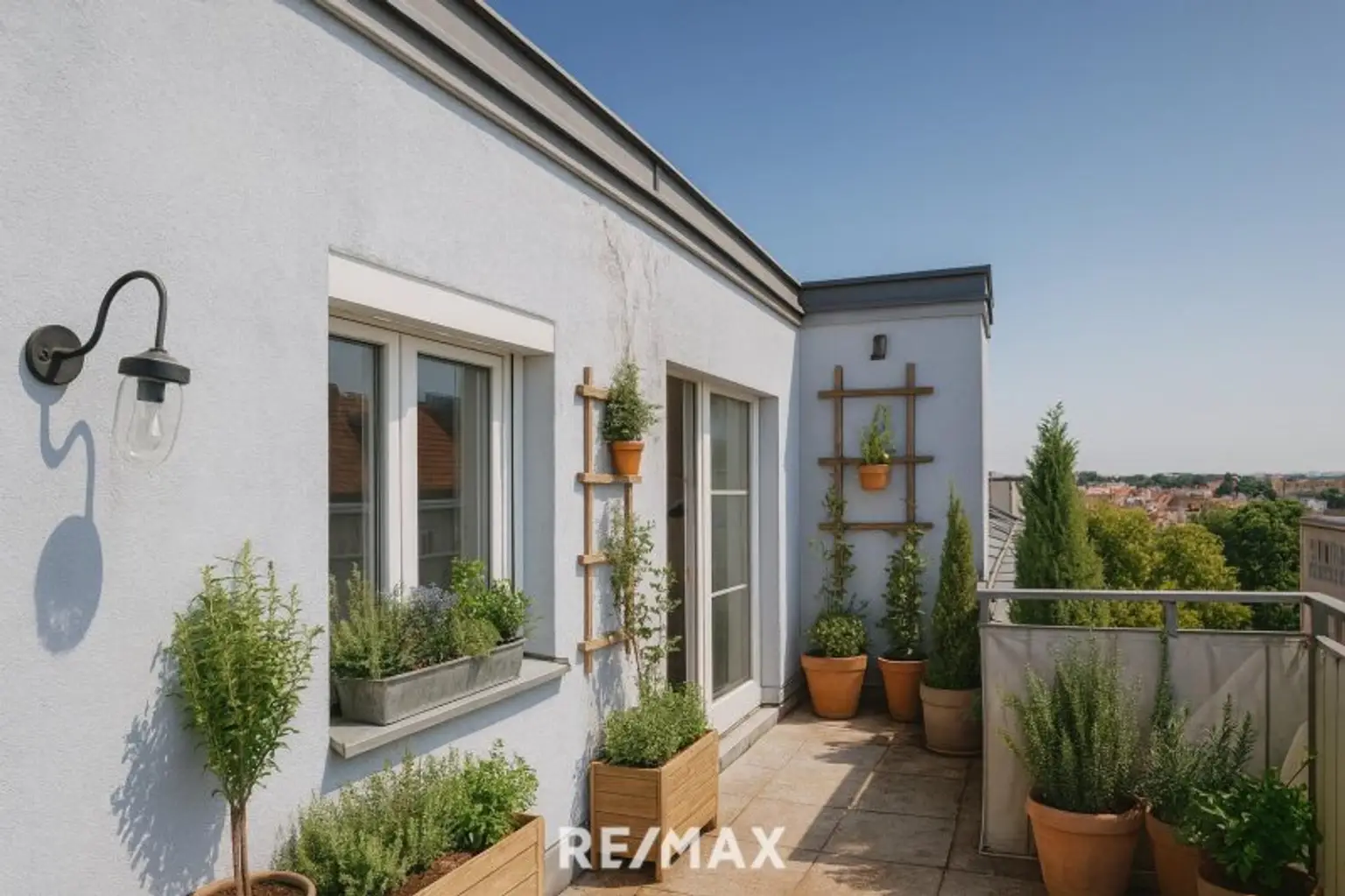 Osterrasse - Visualisierung