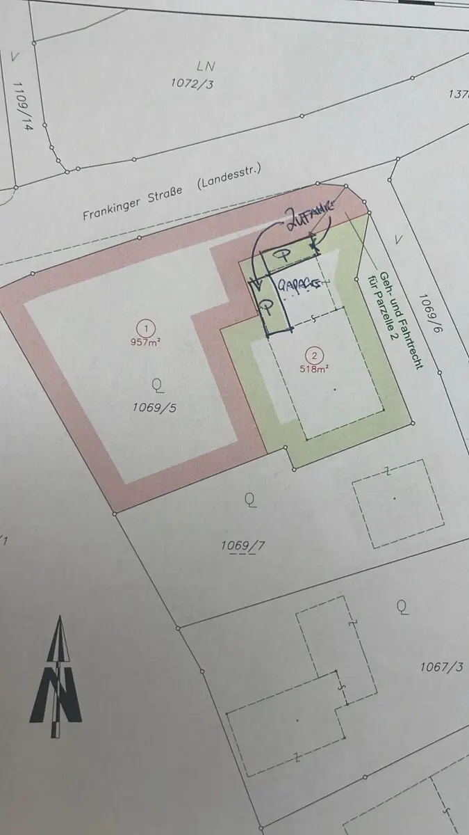 Traumgrundstück mit Bergblick: ca.957 m² für Ihr Eigenheim