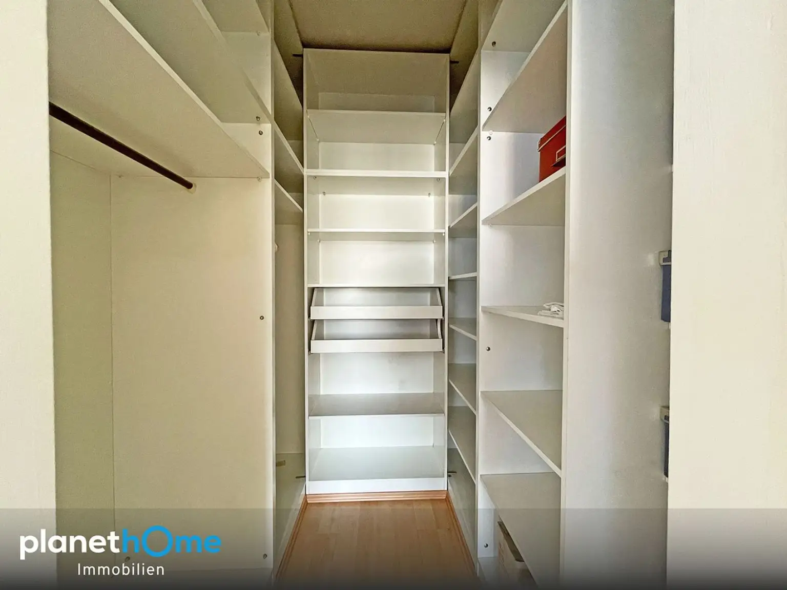 Begehbare Garderobe