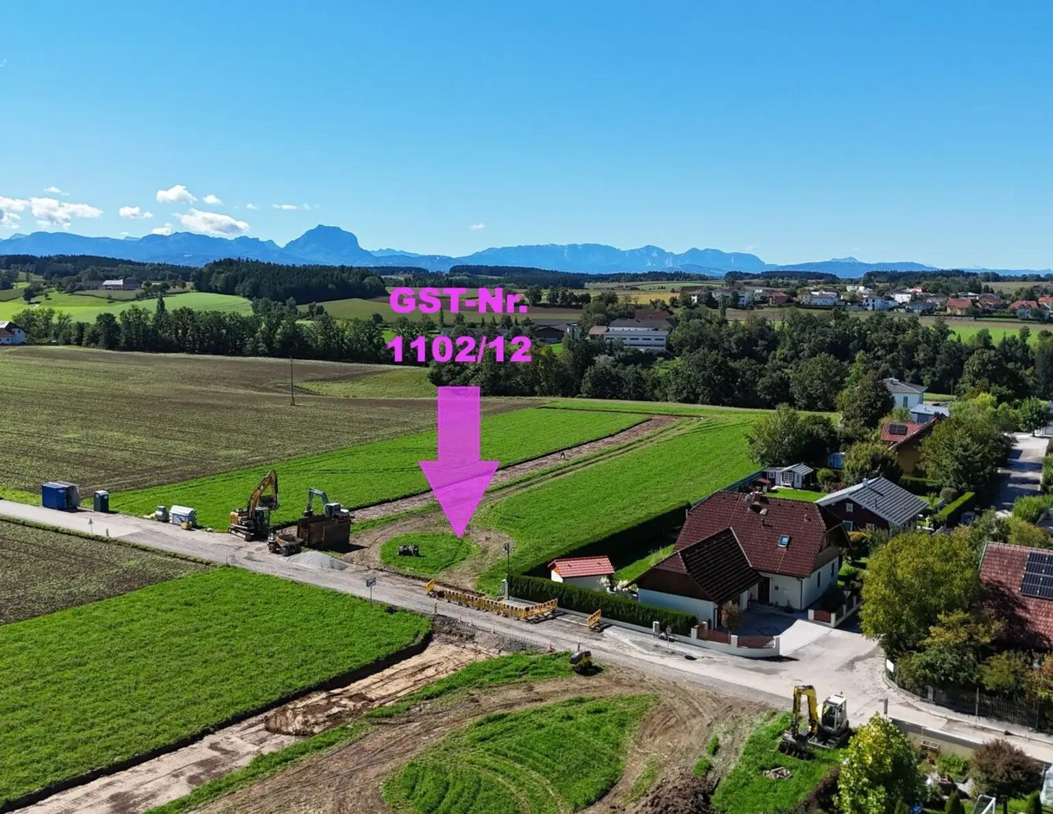 Sonniges flaches Grundstück im Grünen | Steinerkirchen Frohnhofen | GST-Nr. 1102/12