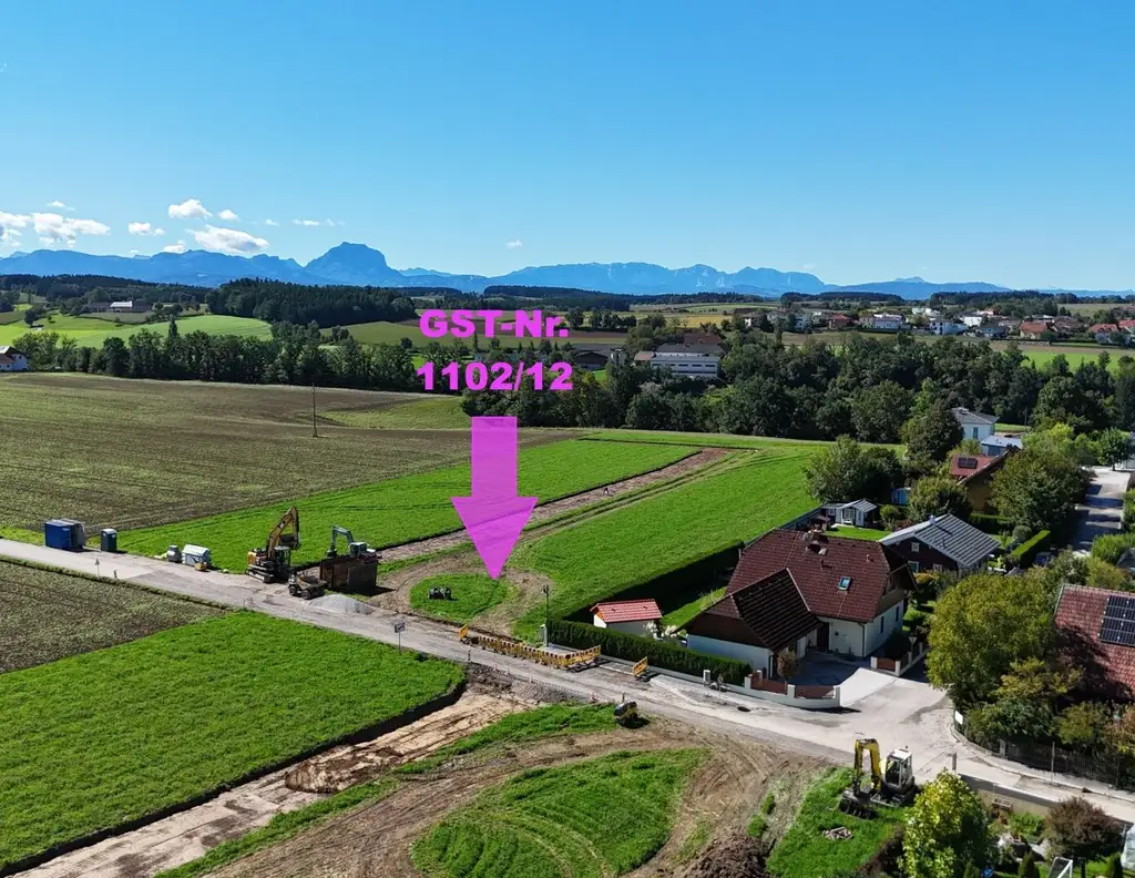 Sonniges flaches Grundstück im Grünen | Steinerkirchen Frohnhofen | GST-Nr. 1102/12