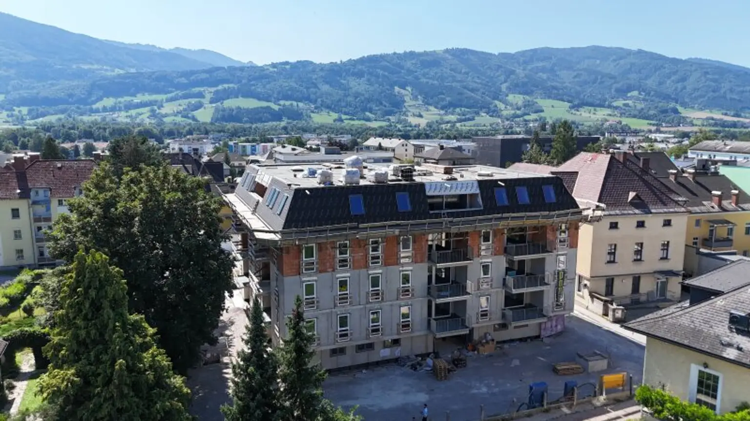Penthouse Top 30 - Neubauprojekt "STADTHAUS D2" Kirchdorf - Rohbau fertig