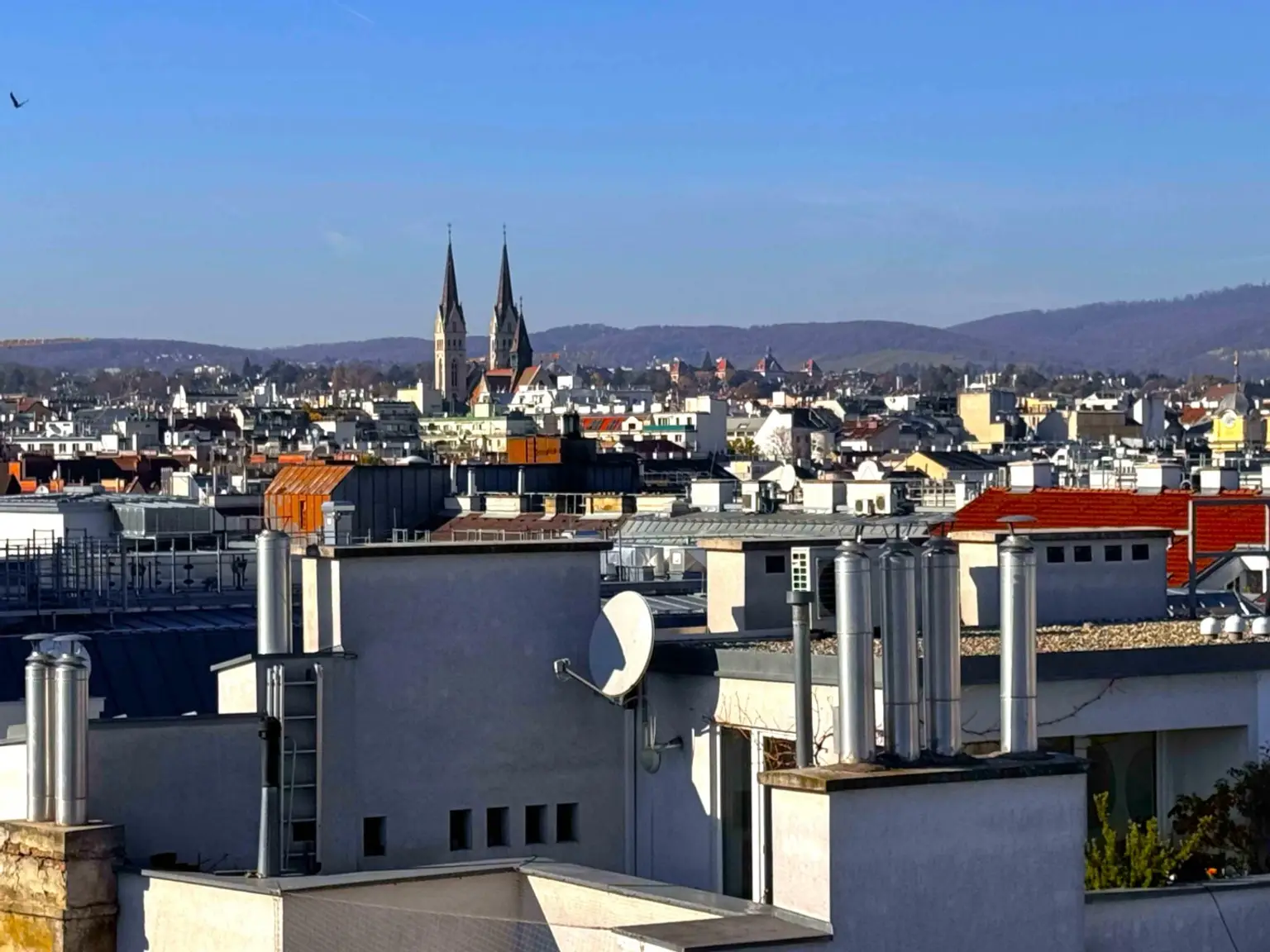 Ausblick Dachterrasse