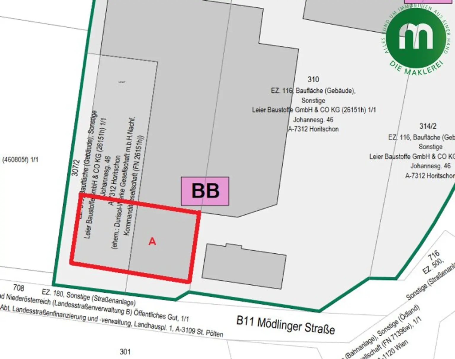 Attraktiver Gewerbestandort in bester Lage - Achau bei Wien