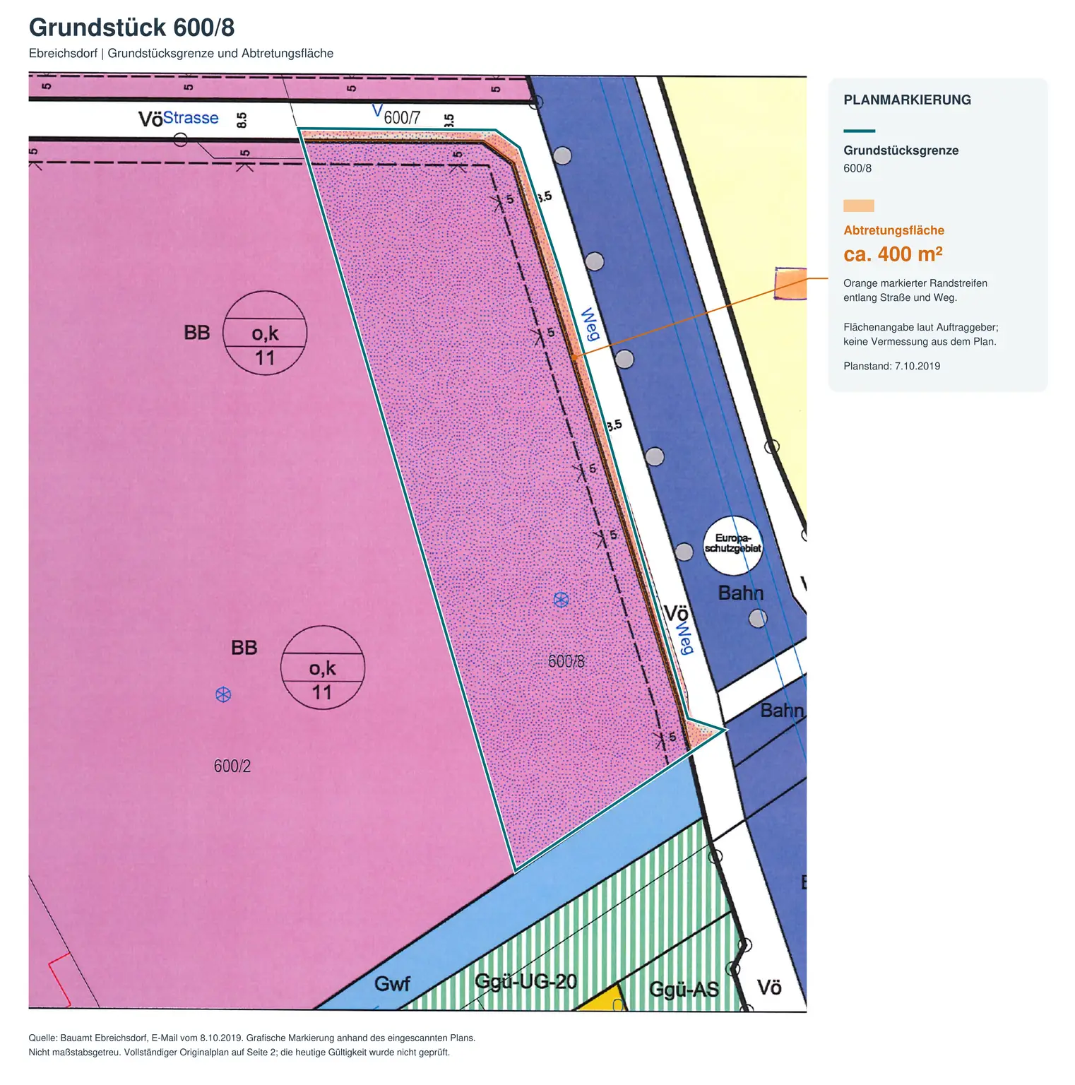 Ca. 6.768 m² Betriebsbaugrund beim Gewerbepark Nord – rund 15 Minuten zur SCS