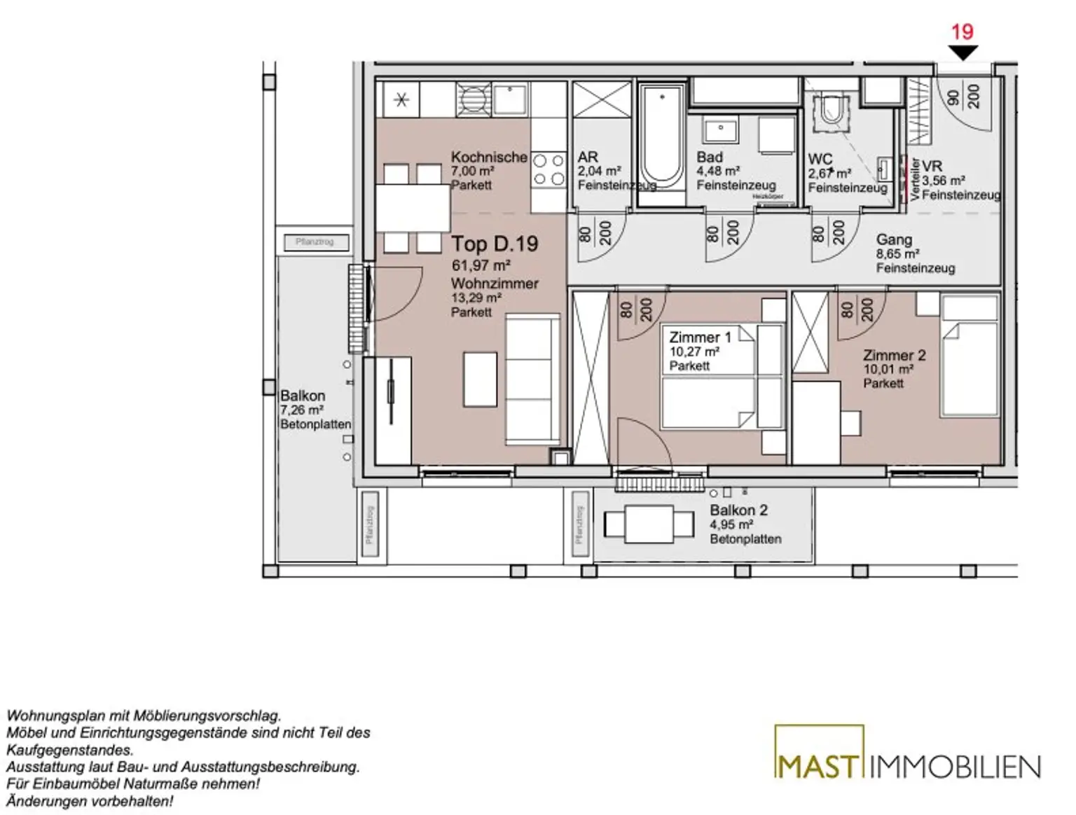 An der Schanze - 3 Zimmer Wohnung mit Balkon