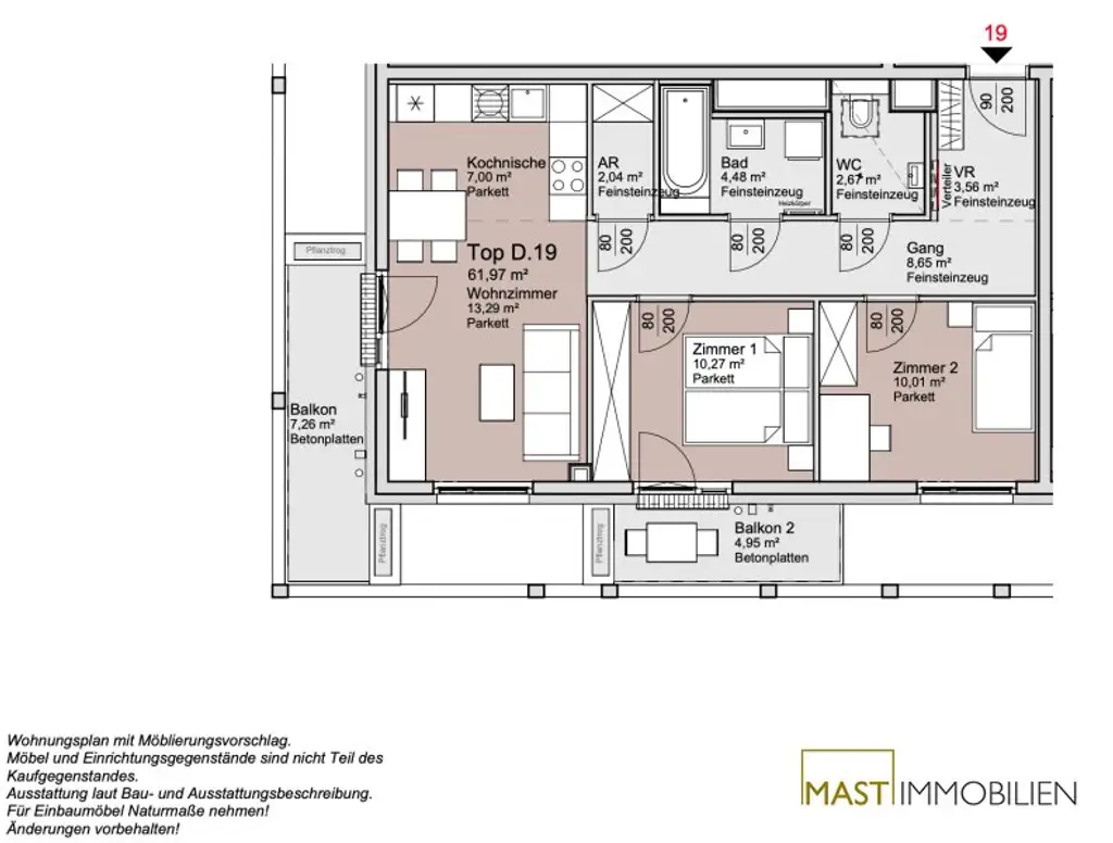 An der Schanze - 3 Zimmer Wohnung mit Balkon