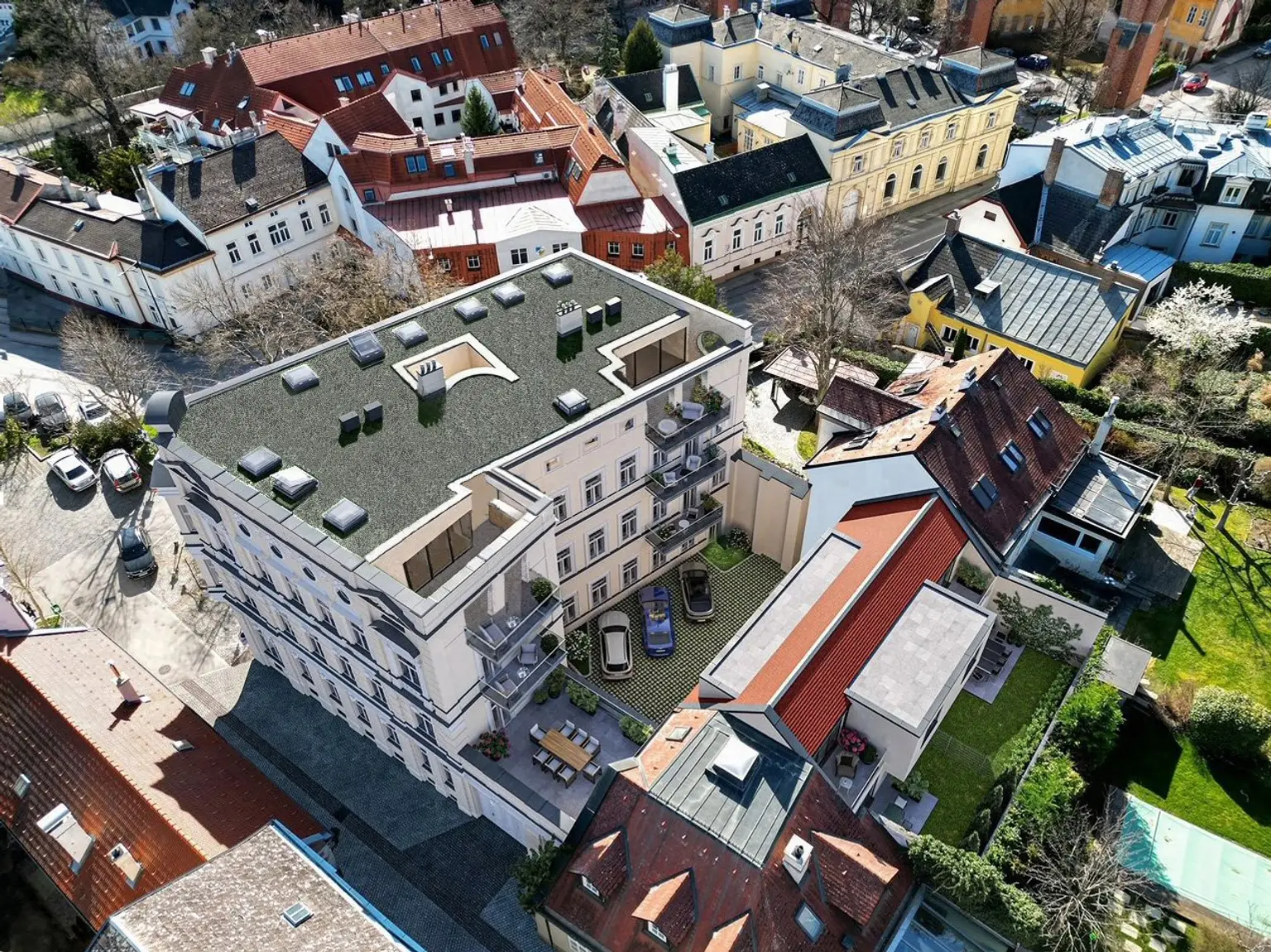 Luftaufnahme Kirchen