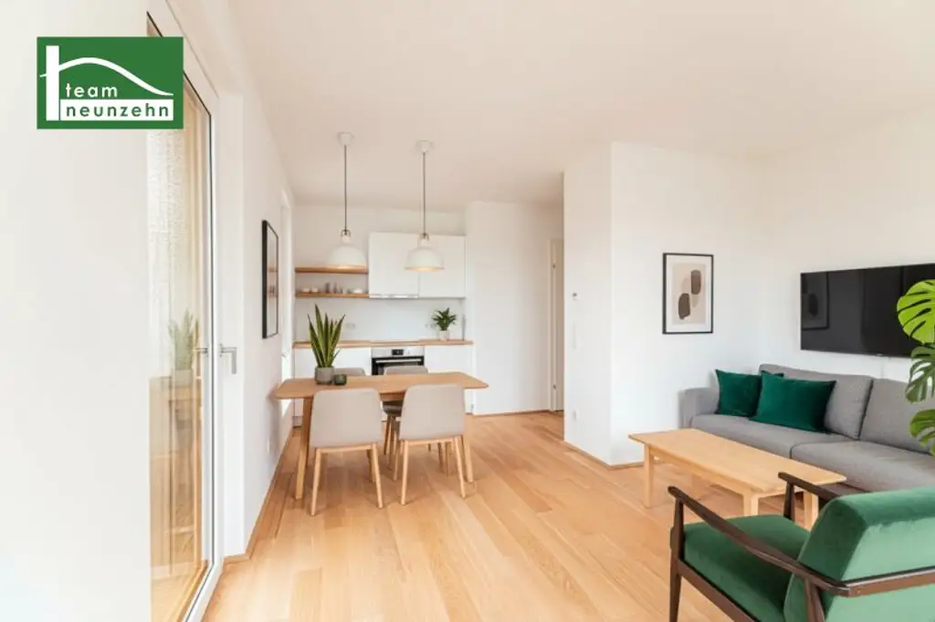 Sie werden es lieben – durchdachte Grundrisse mit Freiflächen im Grünen – Niedrig-Energie-Standard