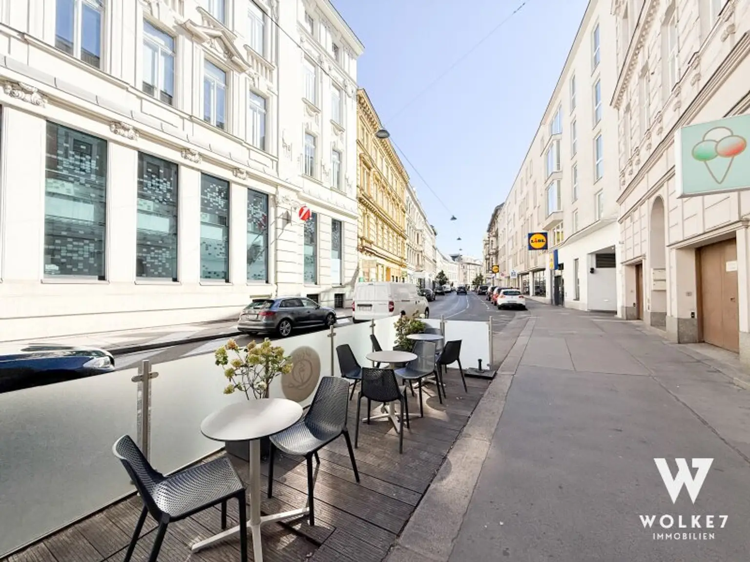Voll ausgestattetes Eislokal im 17. Bezirk – Hernalser Hauptstraße