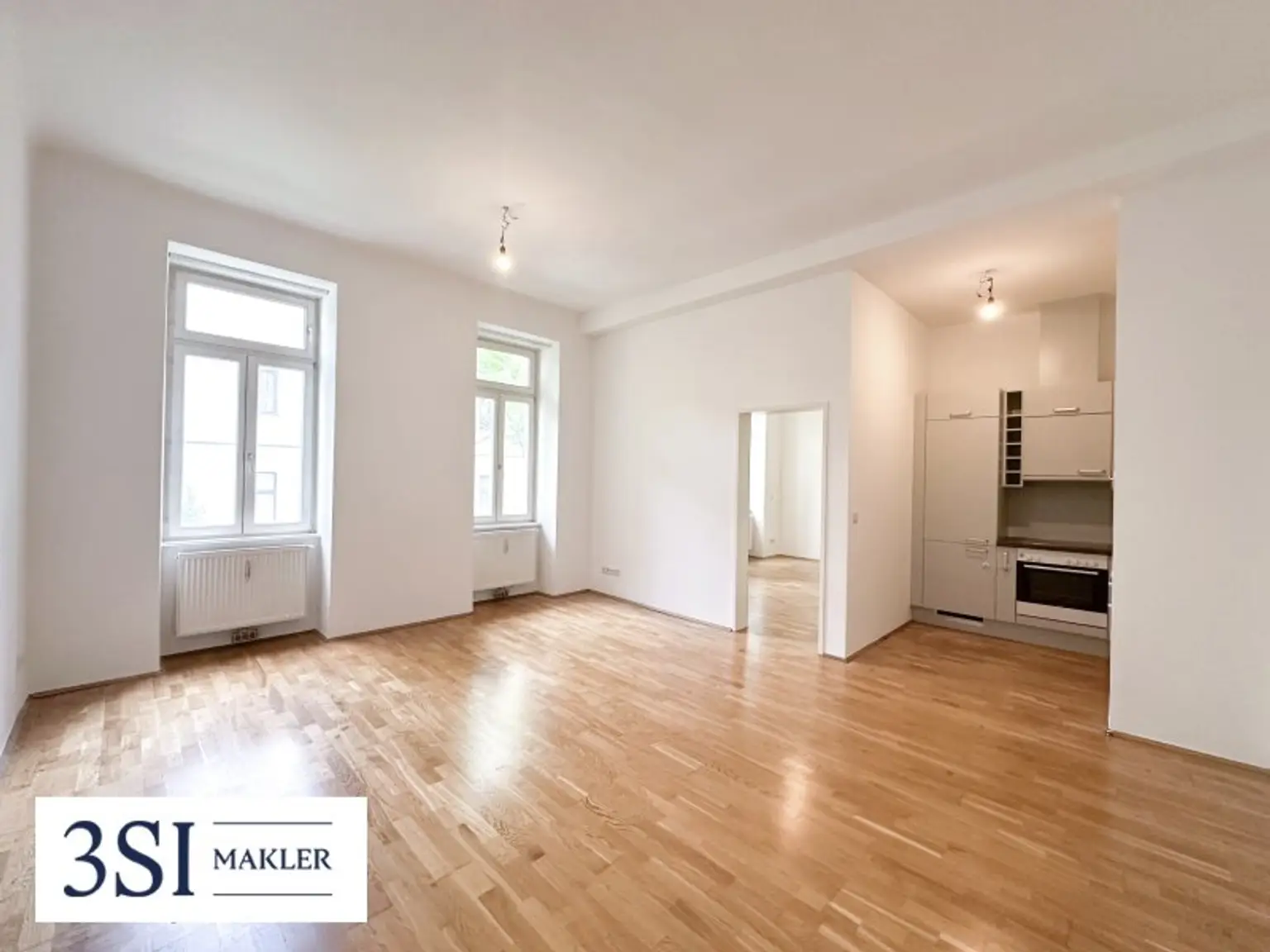Charmanter 3-Zimmer Altbau in ruhiger Innenhoflage