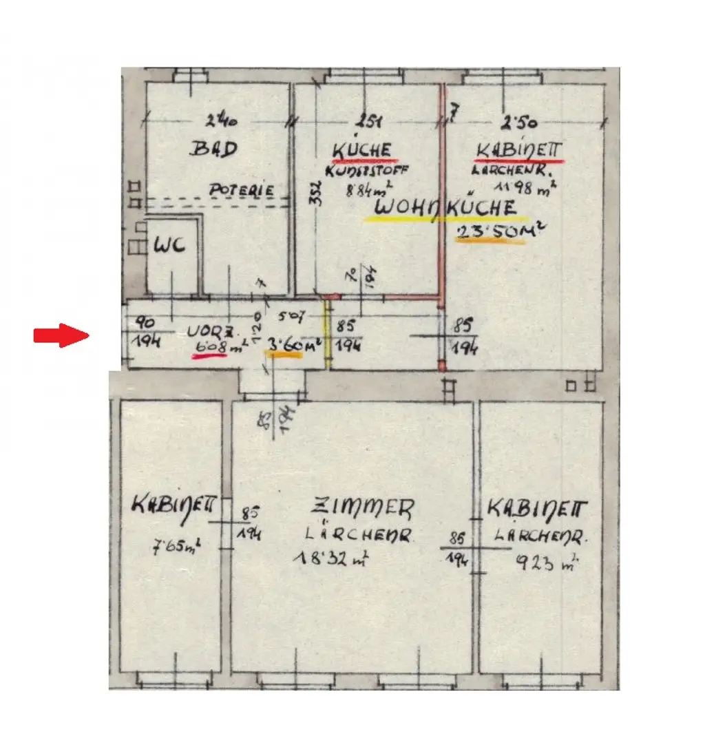 TOP-RUHELAGE | 4 ZIMMER | KOMPLETT HOFSEITIG | U-BAHN-NÄHE