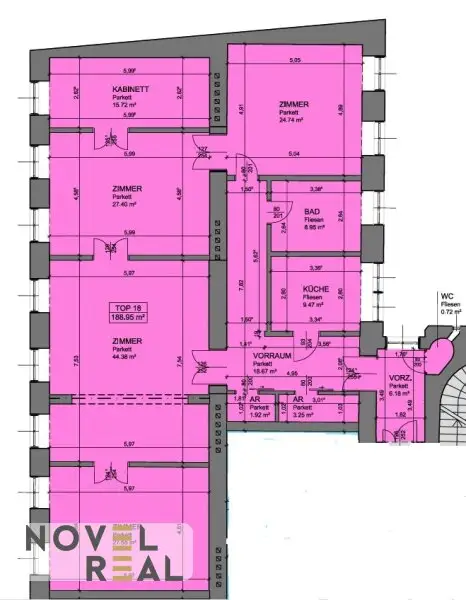 Stilvoller Altbaucharme im Herzen Wiens – Repräsentative Altbauwohnung im 9. Bezirk!