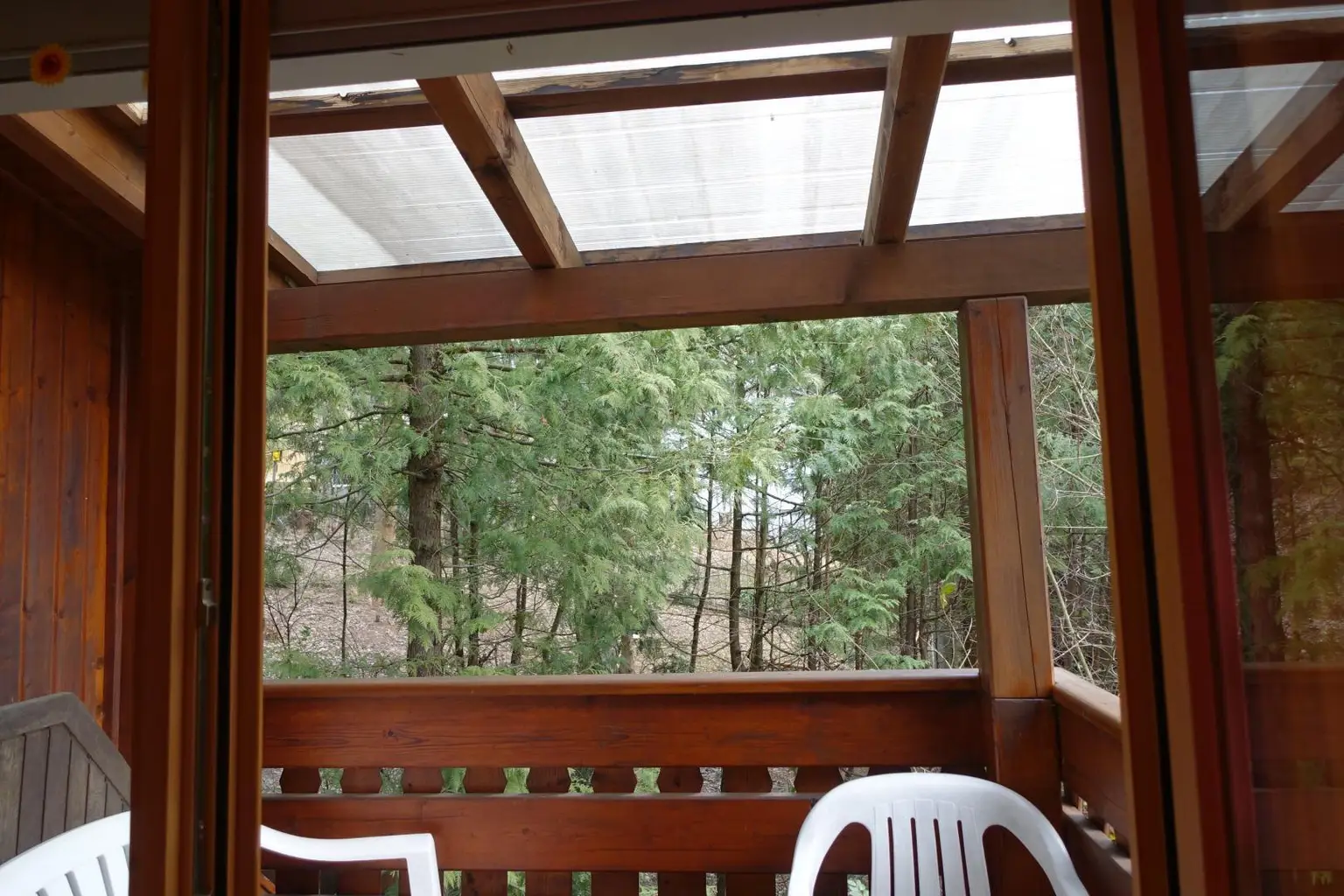 Balkon überdacht