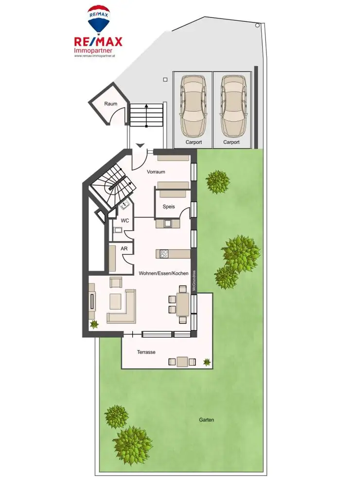 Erstbezug: 4-Zimmer-Maisonette mit Hauscharakter auf zwei Etagen