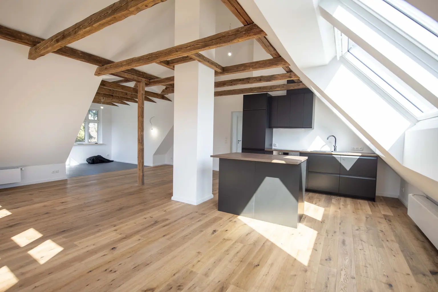 Wohn-und Kochbereich