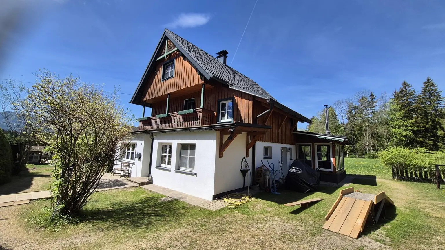 Das Haus von außen