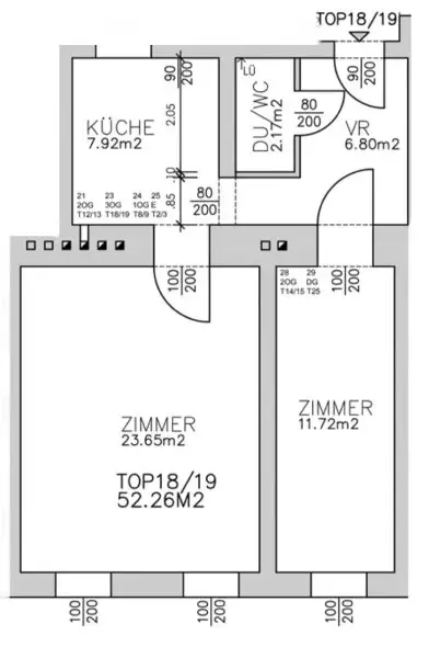 Charmante Altbauperle: Lichtdurchflutete 2-Zimmer-Wohnung im Herzen des 2. Bezirks