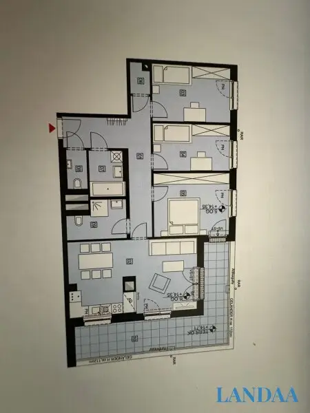 Wunderschöne 4 Zimmer Dachgeschosswohnung mit Garage