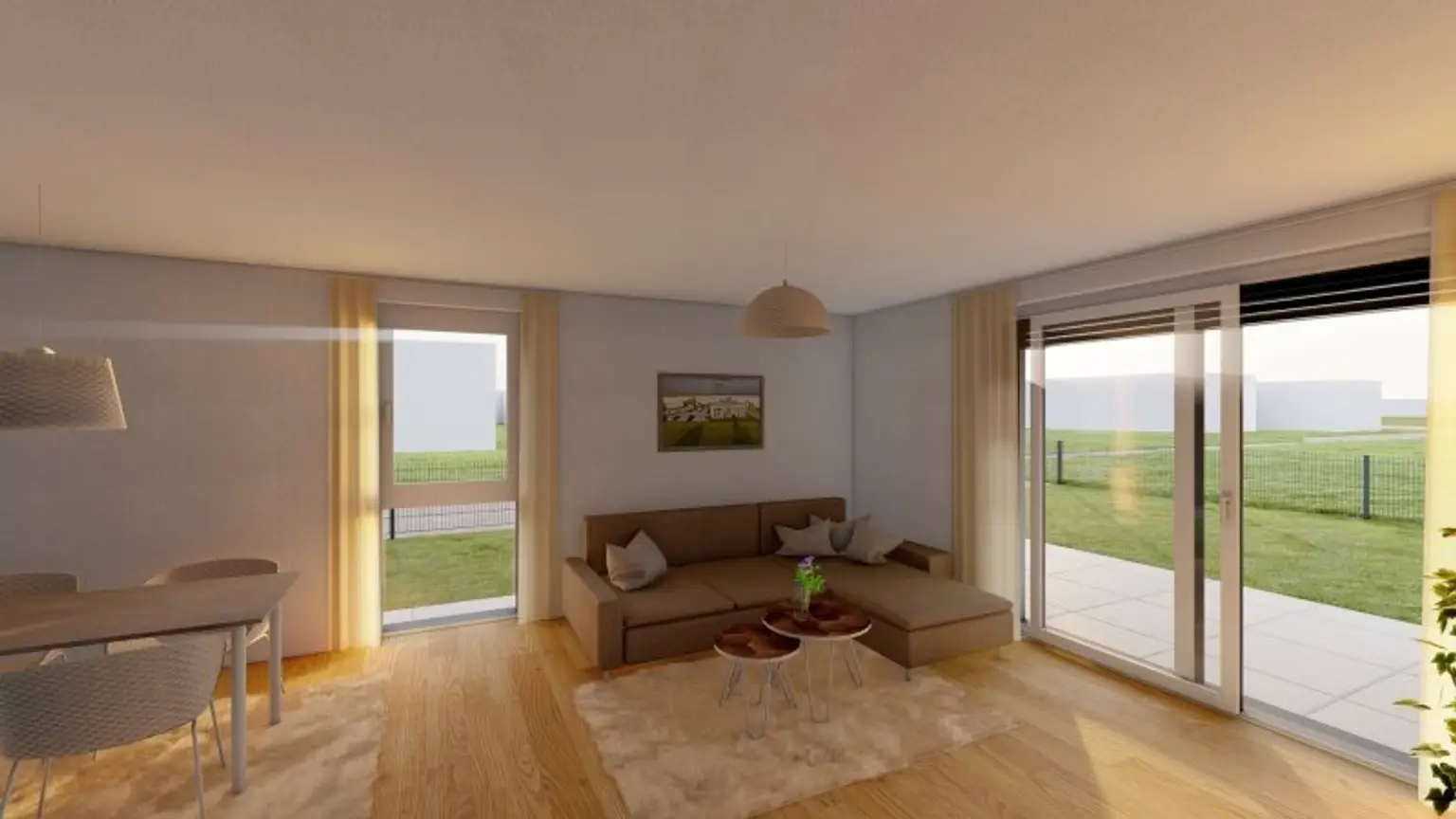 ENERGIESPARENDE NEUBAUWOHNUNG MIT SÜDTERRASSE