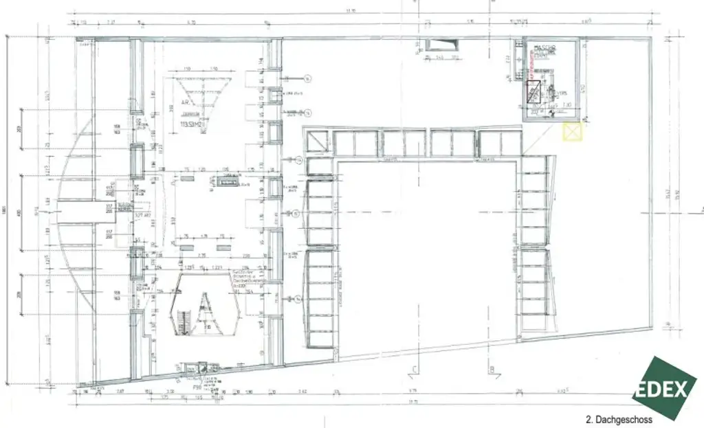 Erstbezug | Rohbau-Büro auf zwei Ebenen im Dachgeschoss mit Gestaltungsspielraum