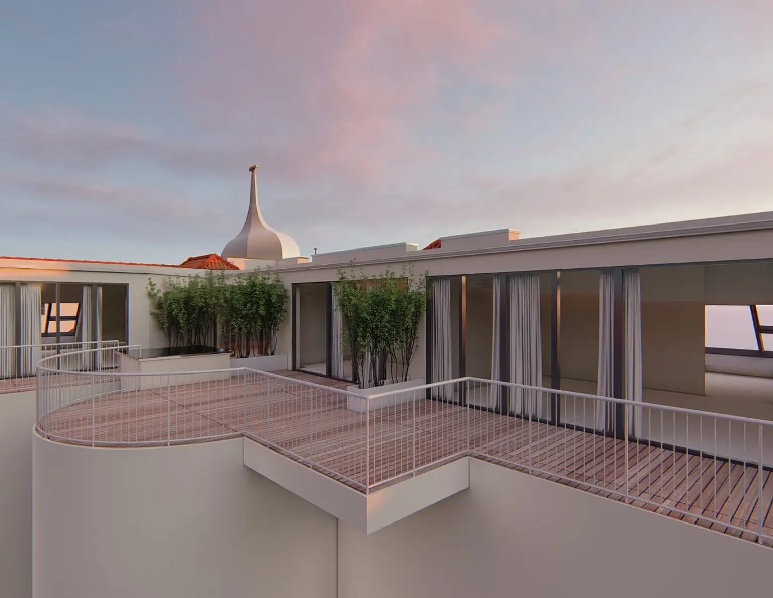 Erstbezug! Moderne Dachgeschoßwohnung mit Terrasse in der beliebten Josefstadt!