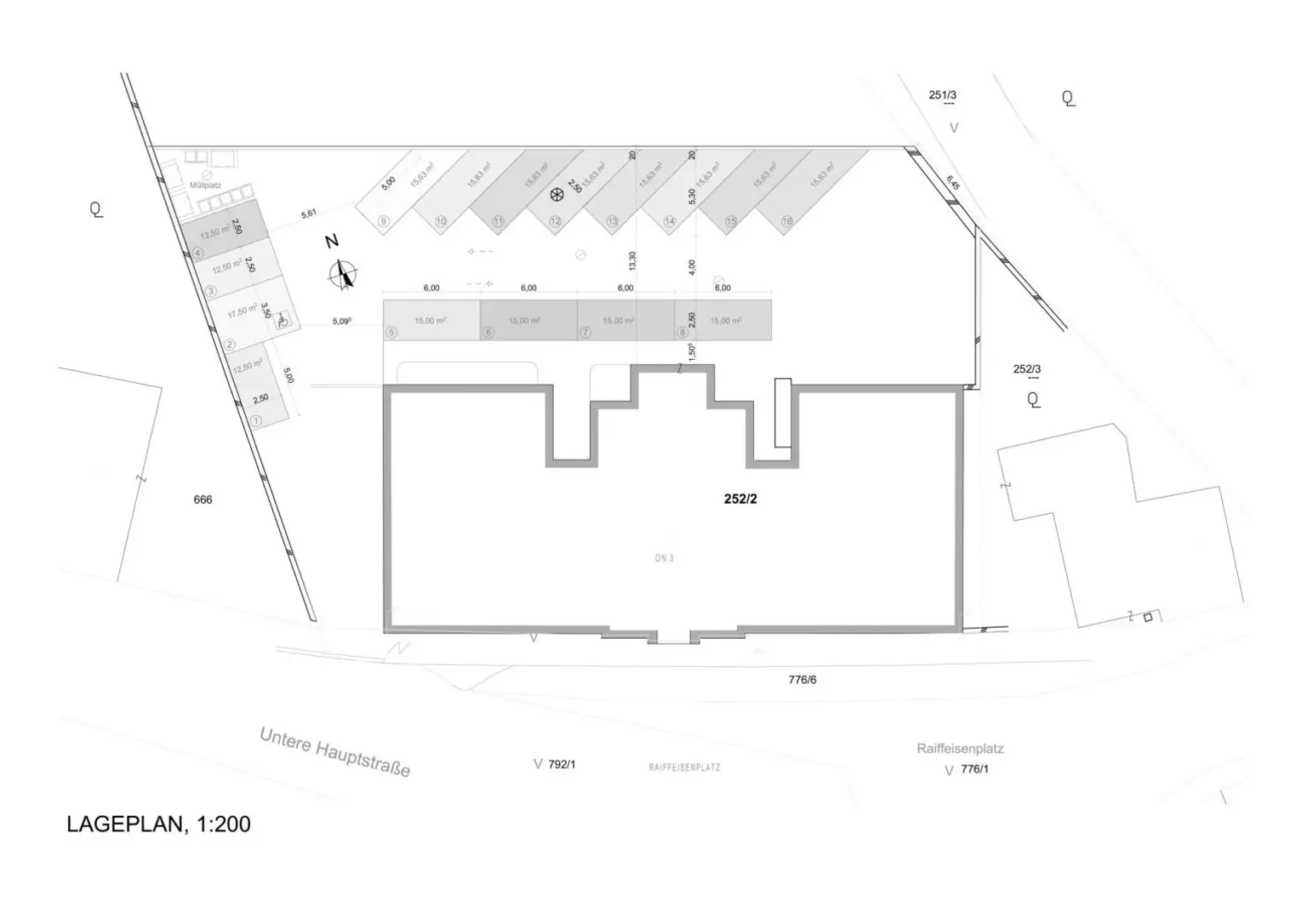 Charakteristisches Zinshaus im Ortszentrum