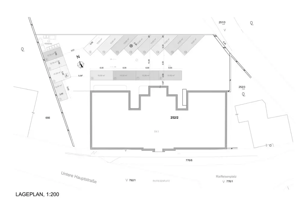 Charakteristisches Zinshaus im Ortszentrum