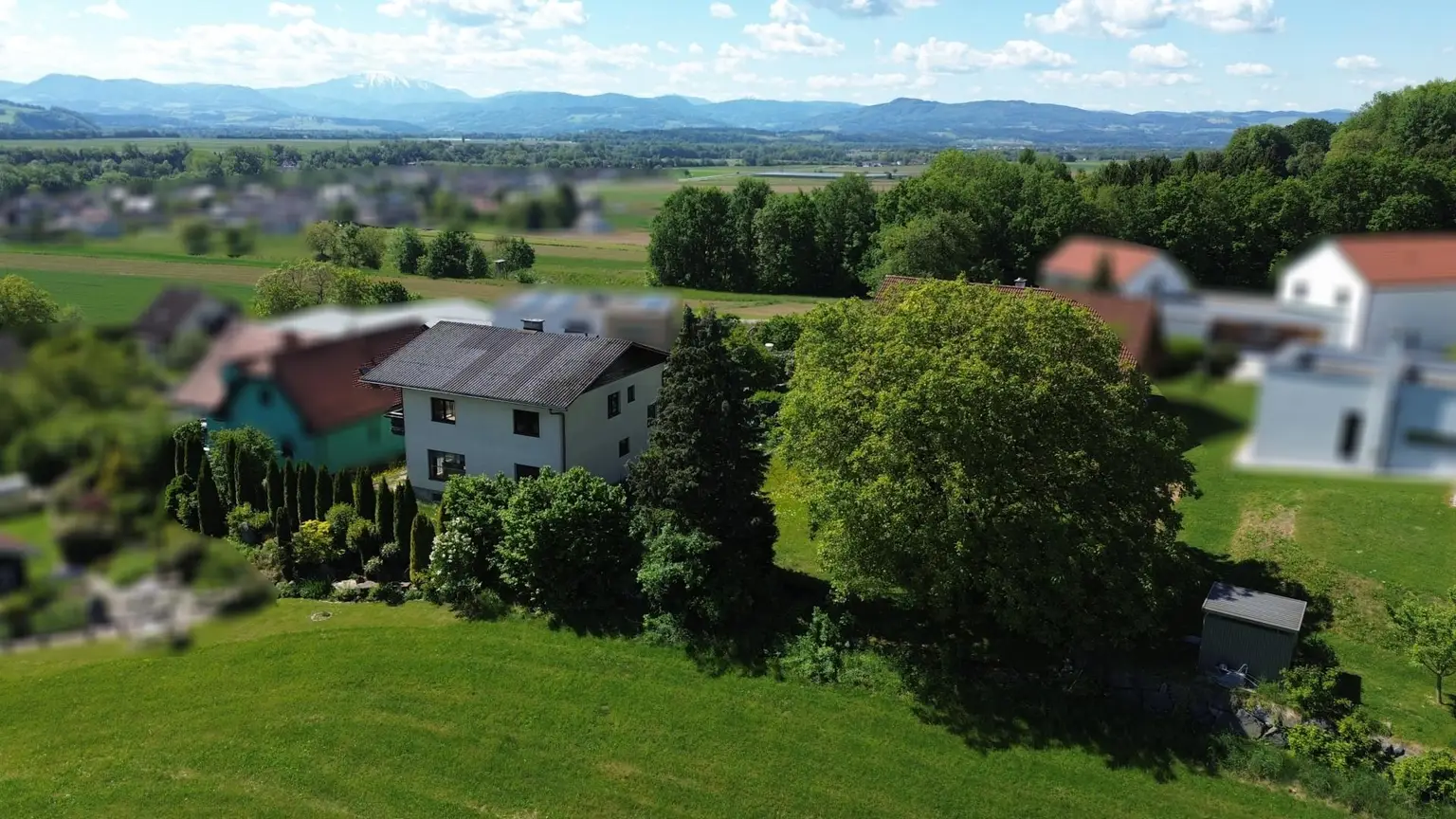 Haus mit Ötscherblick