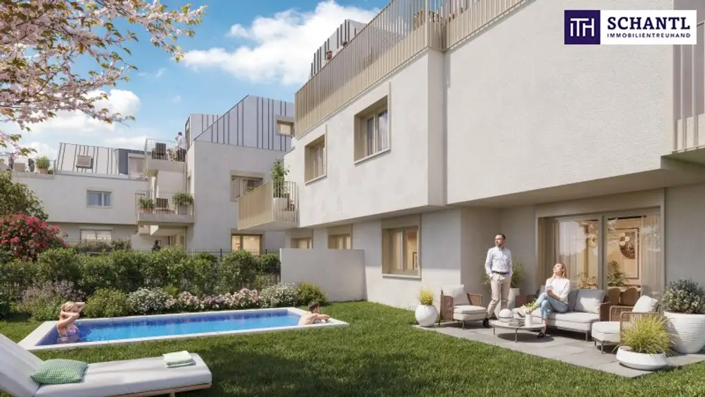 TOP Neubauprojekt! Grünlage, Ruhelage, Wohlfühllage - 21 Wohnungen und 4 Doppelhäuser eingebettet in Natur und Stille! Nachhaltigkeit + Beste Infrastruktur + Hochwertige Ausstattung!