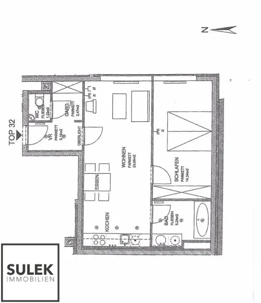 Wohnen im Siebten (Kaiserstraße) - praktische Neubauwohnung ab 01. November beziehbar!