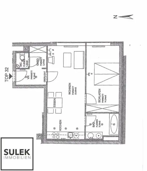 Wohnen im Siebten (Kaiserstraße) - praktische Neubauwohnung ab 01. November beziehbar!