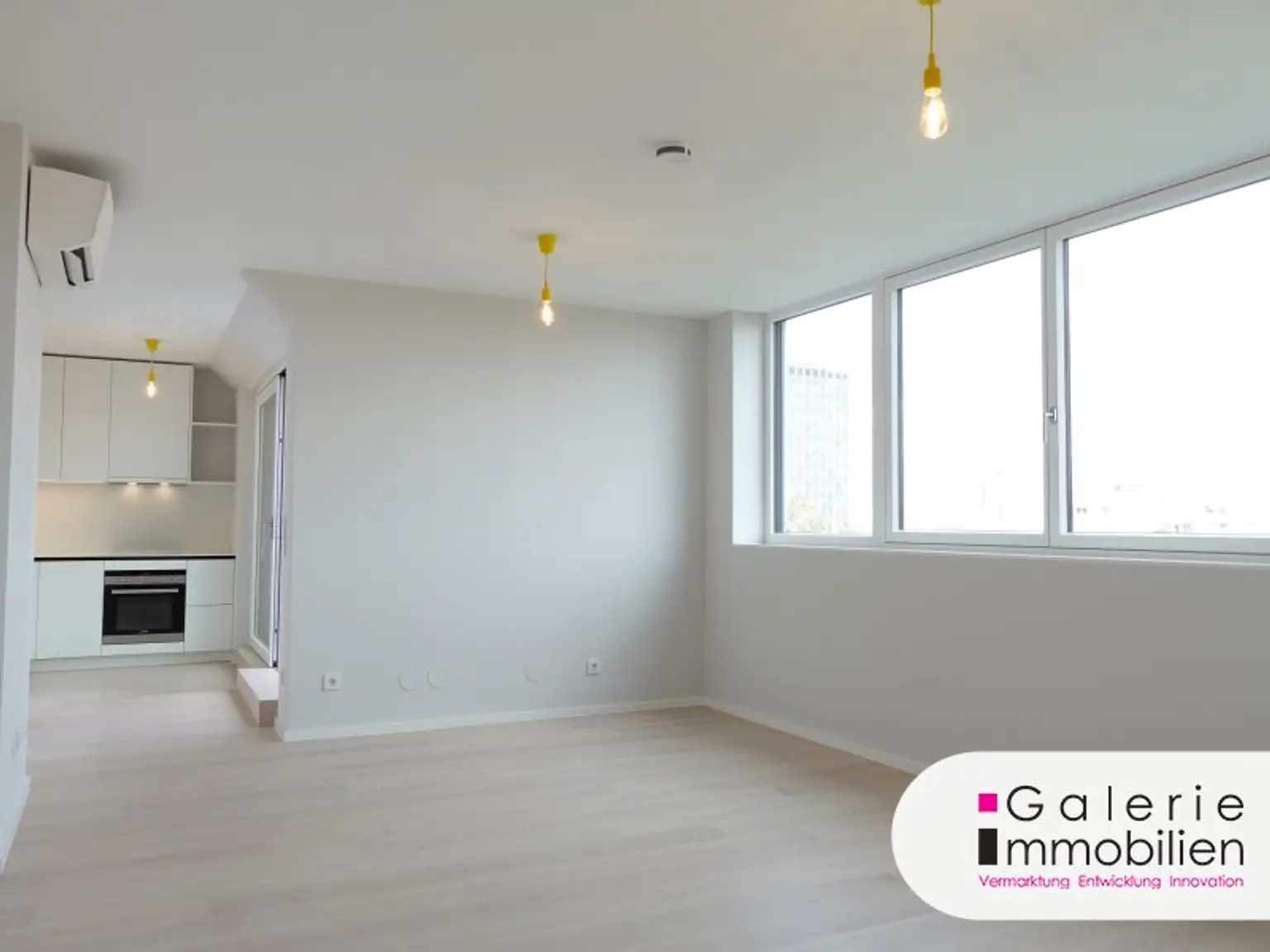 VIDEO: 360°-Ausblick auf Wien: Hochwertige 2-Zimmer-Wohnung mit Klima plus 2 private Dachterrassen!