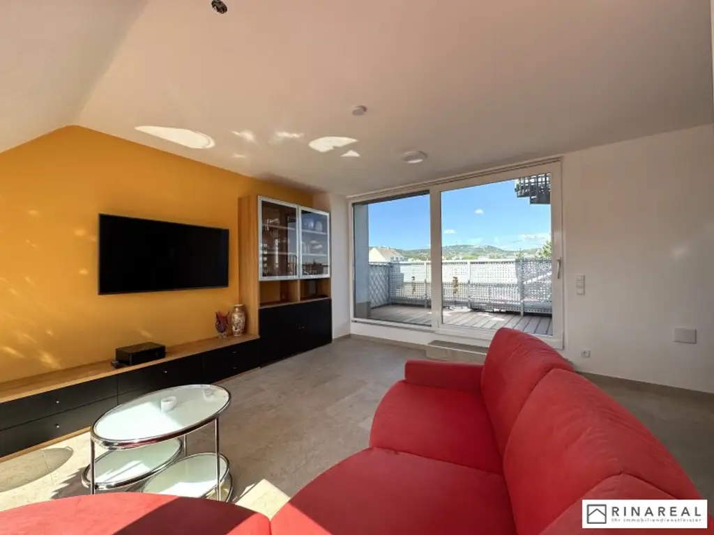 HUTWEIDENGASSE | Exklusives Penthouse mit traumhafter Dachterrasse | 3 Zimmer | ca. 99 m² Wohnfläche | teilmöbliert | zzgl. Duplex-Stellplatz