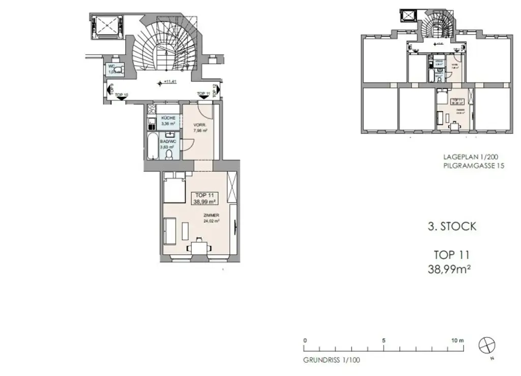 Stilvoll sanierte Altbauwohnung in Toplage – Pilgramgasse, 1050 Wien - U4 Fußläufig
