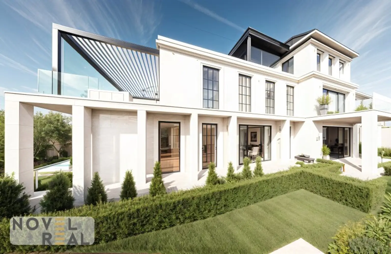 Villa "Elida 9"- Residieren in Donau-Nobellage! "Garden Residence" auf 3 Ebenen!