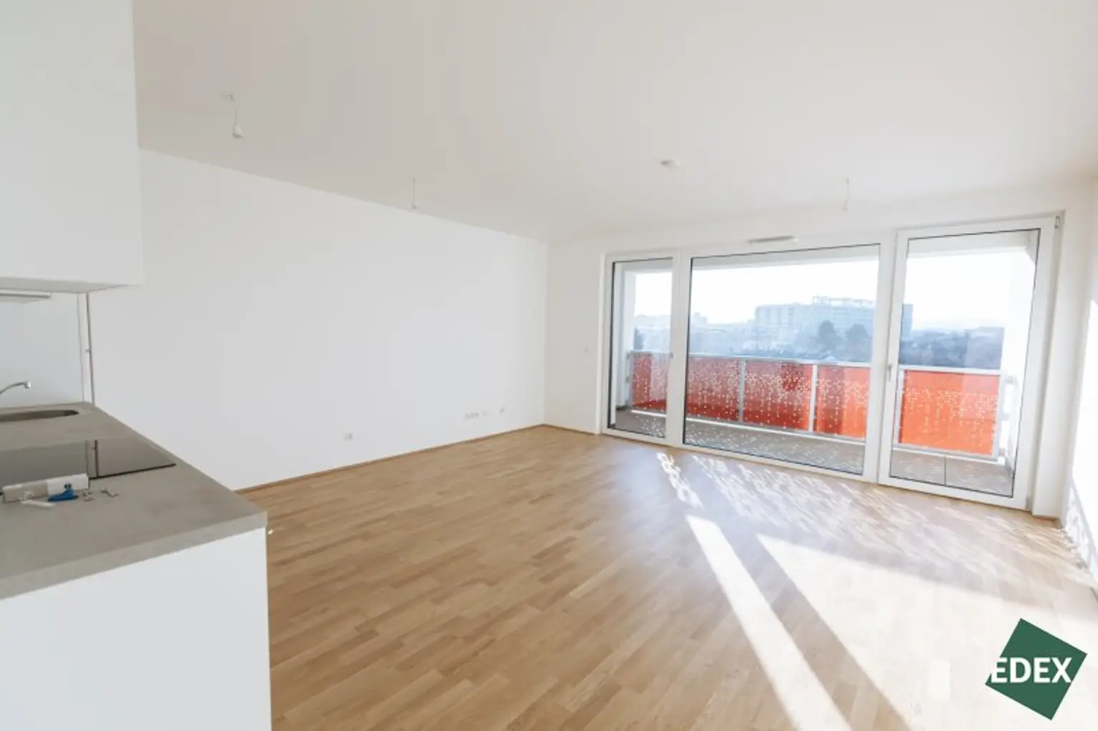 PROVISIONSFREI - ERSTBEZUG - Bezugsfertige 2-Zimmer-Eigentumswohnung mit Homeoffice und Loggia